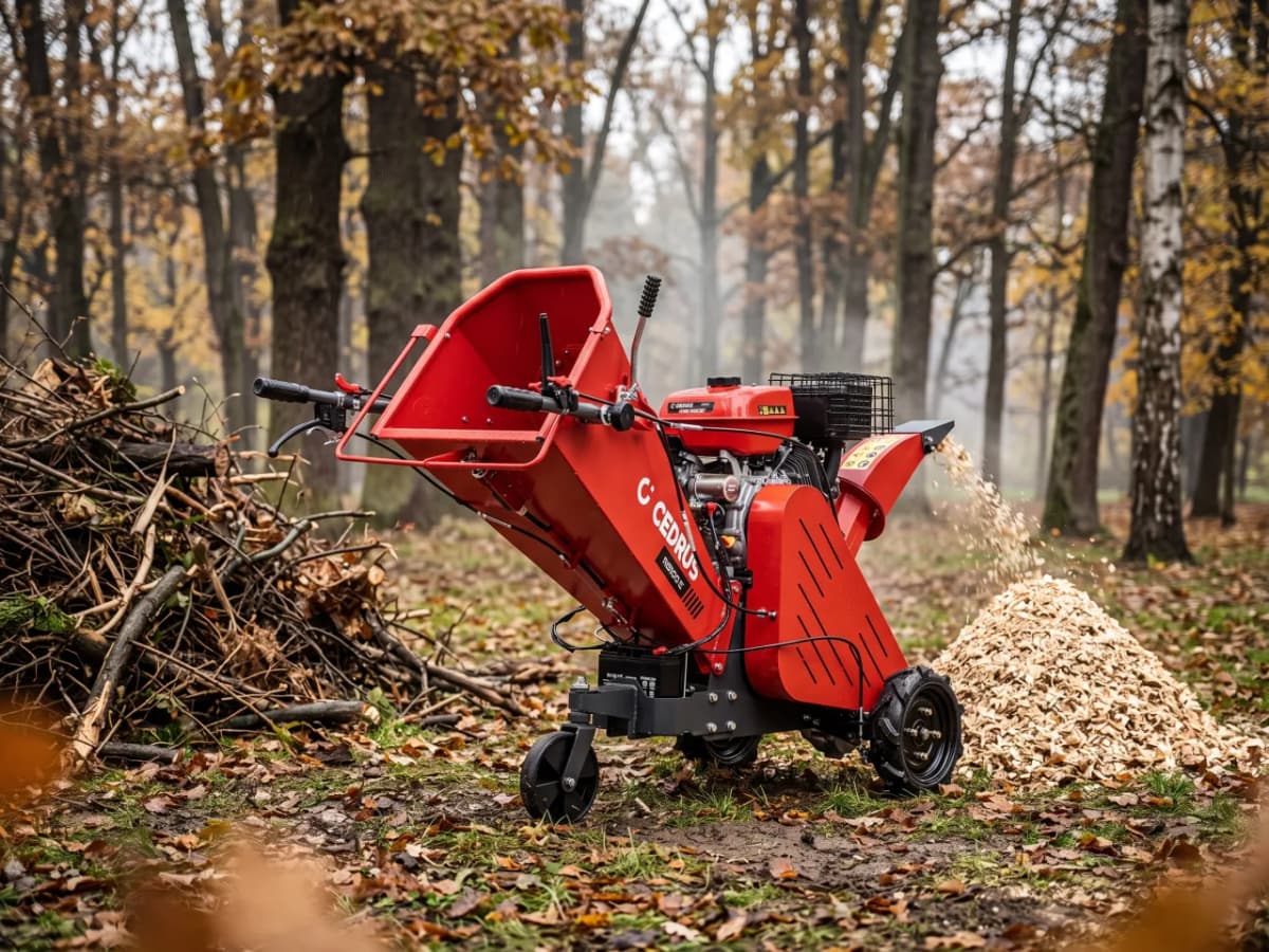 Rozdrabniacz gałęzi cedrus rb 10 se