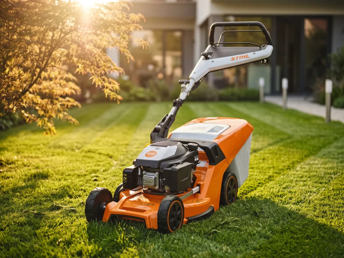 Stihl rm 448t,kosiarka z napedem